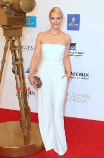 Judith Rakers at the presentation of the Golden Camera in the fair Hamburg Karolinenstrasse Copyright imago stock people GmbH Tinkeres Date 22 02 2018 Golden Camera