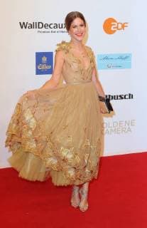Wolke Hegenbarth at the presentation of the Golden Camera in the fair Hamburg Karolinenstrasse Copyright imago stock people GmbH Tinkeres Date 22 02 2018 Golden Camera