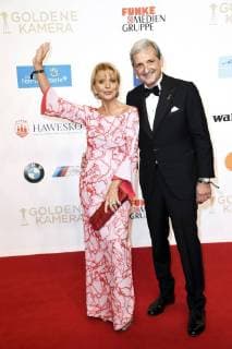 Uschi Glas with husband Dieter Hermann at the 53rd Golden Camera 2018 at Hamburg Messe Hamburg 22 02 2018 Foto:xF.xKernx xFuturexImage