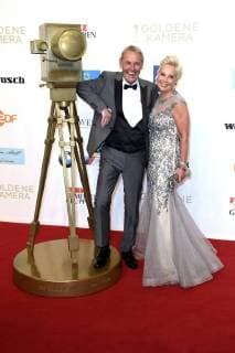 Jörg Wontorra with her friend Susanne Bausch at the 53rd Golden Camera 2018 at Hamburg Messe Hamburg 22 02 2018 Foto:xF.xKernx xFuturexImage