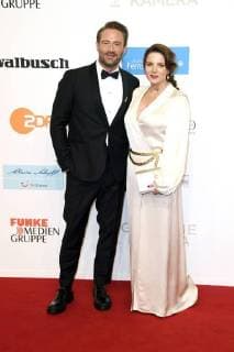 Sasha with his wife Julia Röntgen at the 53rd Golden Camera 2018 at Hamburg Messe Hamburg 22 02 2018 Foto:xF.xKernx xFuturexImage