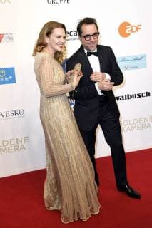 Anna Loos with husband Jan Josef Liefers at the 53rd Golden Camera 2018 at Hamburg Messe Hamburg 22 02 2018 Foto:xF.xKernx xFuturexImage