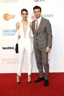 Luise Befort with partner Eugen Bauder at the 53rd Golden Camera 2018 at Hamburg Messe Hamburg 22 02 2018 Foto:xF.xKernx xFuturexImage