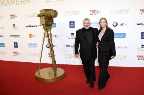 Heinz Hoenig with partner Gabriele Lechner at the 53rd Golden Camera 2018 at Hamburg Messe Hamburg 22 02 2018 Foto:xF.xKernx xFuturexImage