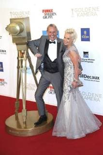 Jörg Wontorra with girlfriend Susanne Bausch at the 53rd Golden Camera 2018 at Hamburg Messe Hamburg 22 02 2018 Foto:xH.xHartmannx xFuturexImage