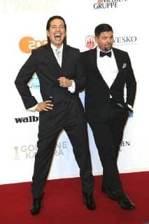 Jorge Gonzalez and Tim Mälzer at the 53rd Golden Camera 2018 at Hamburg Messe Hamburg 22 02 2018 Foto:xH.xHartmannx xFuturexImage