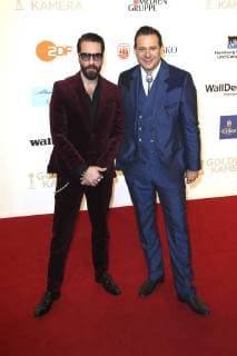 Alec Völkel and Sascha Vollmer The BossHoss at the 53rd Golden Camera 2018 at Hamburg Messe Hamburg 22 02 2018 Foto:xH.xHartmannx xFuturexImage