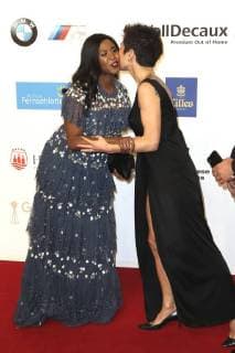 Motsi Mabuse and Dunja Hayali at the 53rd Golden Camera 2018 at Hamburg Messe Hamburg 22 02 2018 Foto:xH.xHartmannx xFuturexImage