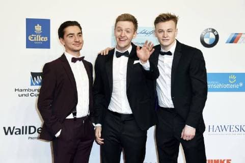 Ivo Kortlang Timur Bartels and Jan Breer at the 53rd Golden Camera 2018 at Hamburg Messe Hamburg 22 02 2018 Foto:xF.xKernx xFuturexImage