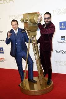 Sascha Vollmer and Alec Völkel The BossHoss at the 53rd Golden Camera 2018 at Hamburg Messe Hamburg 22 02 2018 Foto:xF.xKernx xFuturexImage