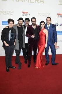 Michael Patrick Kelly Gentleman Mark Forster Alec Voelkel Lena Meyer Landrut and Sascha Vollmer at the 53rd Golden Camera 2018 at Hamburg Messe Hamburg 22 02 2018 Foto:xF.xKernx xFuturexImage