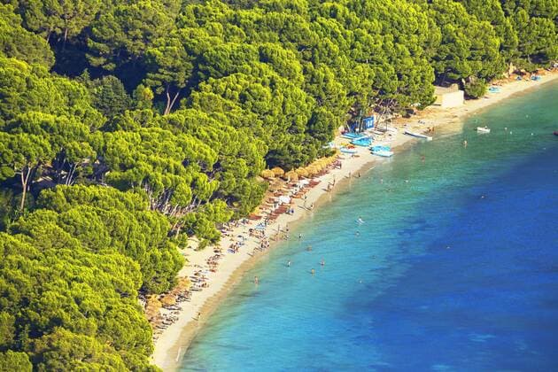 Bathers on the beach of Formentor Mallorca Balearic Islands Spain Europe Copyright: imageBROKER/MarcoxSimoni ibxsim04622503.jpg