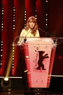 Reka Bucsi receives the Audi Short Film Award for Solar Walk at the 68th Berlinale Awards Ceremony on 24 02 2018 in Berlin at the Berlinale Palast Reka Bucsi receives the Audi Short Film Award for Solar Walk at the 68th Berlinale Baler on 24.02.2018 in Berlin Berlinale Palace