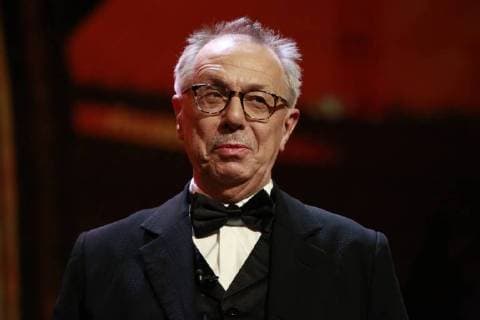 Dieter Kosslick Berlinale boss speaks on stage at the bear award ceremony on 24 02 2018 in Berlin at the Berlinale Palast Dieter Kosslick Berlinale boss speaks on stage at the bear award ceremony on 24 02 2018 in Berlin in the Berlinale Palast
