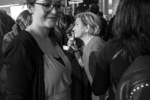 Actress Ana Brun Silver Bear as Best Actress Les herederas at the Radio Berlin Nighttime Talk from the XXLounge on the occasion of the 68 Berlin International Film Festival 68 Berlin International Film Festival
