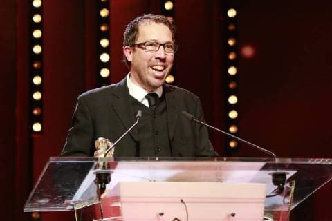Marcelo Martinessi receives the Silver Bear Alfred Bauer Award for the film Las herederas on the stage of the 68 Berlinale on 24 02 2018 in Berlin at the Berlinale Palast Marcelo Martinessi receives the Silver Bear Alfred Bauer Award for the film Las herederas on the stage of the award ceremony the 68 Berlinale on 24 02 2018 in Berlin in the Berlinale Palast