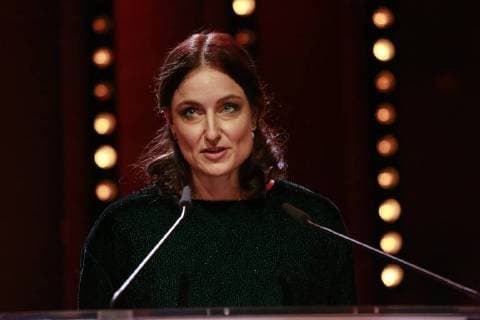 Adele Romanski Jury member of the international Berlinale Jury speaks on stage at the 68 Berlinale on 24 02 2018 in Berlin at the Berlinale Palast Adele Romanski Jury member of the international Berlinale Jury speaks on stage at the Berlinale Palast der Berlinale on 24 02 2018