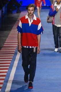 Milan Woman s Fashion Week fall winter 2019. Milano Moda Donna, autumn winter 2019. Tommy Hilfiger Fashion Show Pictured: Lucky Blue Smith  Copyright: xRiccardoxGiordanoxSickix xIPAx xFotosickix