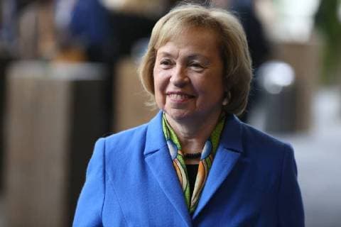 26.02.2018,Berlin,Deutschland,GER, 30. Parteitag der CDU Deutschlands. Maria Böhmer *** 26 02 2018 Berlin Germany GER 30 Party Congress of the CDU Germany Maria Böhmer