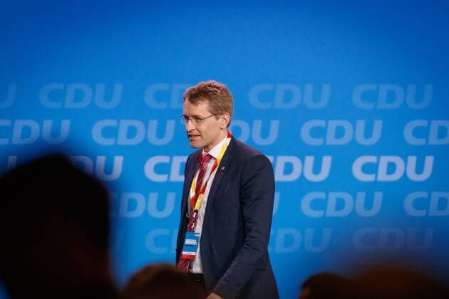 26 02 2018 Berlin Germany GER 30 Party Congress of the CDU Germany Daniel Günther