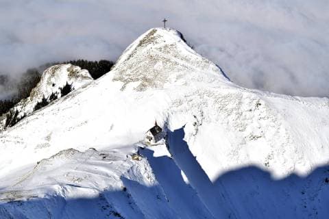 Klimsenkapelle Klimsenhornjoch in the Pilatus massif at 1864 m above sea level Switzerland Switzerland Copyright: imageBROKER/bildbaendiger ibxidk04600453.jpg