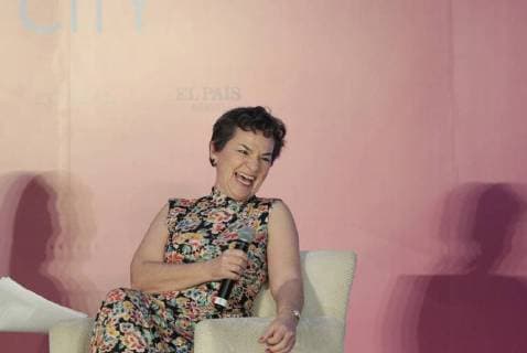 The negotiating leader of the Paris Agreement on climate change, Costa Rican Christiana Figueres, takes part in the inauguration of the second Summit of Women for Climate in Mexico City, Mexico, 26 February 2018. The summit, organized by the Climate Leadership Group C40, gathers 92 mayors from around the world today. Mexico City s Mayor wants to involve children against climate change !ACHTUNG: NUR REDAKTIONELLE NUTZUNG!  Copyright: xMarioxGuzmanx CMX004 20180226-636552718416478747