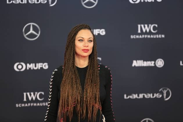 Boris und Lilly Becker, Roter Teppich, Preisverleihung Laureus Awards 2018 im Sporting, Fürstentum Monaco *** Boris and Lilly Becker Red carpet award ceremony Laureus Awards 2018 in the Sporting Principality of Monaco