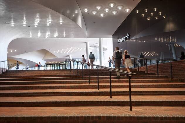 Foyer of the Elbphilharmonie