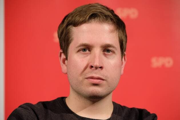 Hamburg Juso Chairman Kevin Kühnert at an event of the SPD Hamburg Nord in the Kulturfabrik Kampnagel Hamburg on 27 2 2018