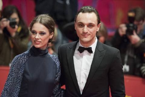 Actress Paula Beer and actor Franz Rogowski during the premiere of the film TRANSIT on the occasion of the 68th Berlin International Film Festival 68 Berlin International Film Festival