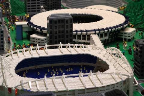 A view of the Maracana stadium built with Lego pieces as part of a model that reproduces the details of the most emblematic areas of the Cidade Maravilhosa to celebrate the 453th anniversary of the city in Rio de Janeiro (Brasil), 01 March 2018. The 30 square meters model was built by 50 people in 148 hours. A million pieces model commemorates 453th anniversary of Rio de Janeiro !ACHTUNG: NUR REDAKTIONELLE NUTZUNG!  Copyright: xMarceloxSayaox RIO004 20180301-636555363351453225