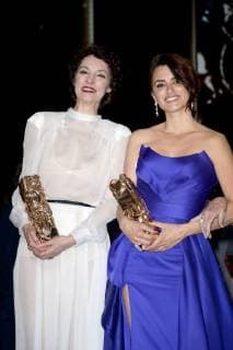Französischer Filmpreis Cesar - Preisverleihung 43eme ceremonie des CESAR. Salle. 43th movie Cesar awards at Salle Pleyel. Inside ceremony room. 224656 2018-03-02 Salle Pleyel Paris France Cruz, Penelope; Balibar, Jeanne  Copyright: xArnal-Degunx STAR_224656_029