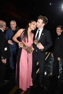 Französischer Filmpreis Cesar - Preisverleihung 43eme ceremonie des CESAR. Salle. 43th movie Cesar awards at Salle Pleyel. Inside ceremony room. 224656 2018-03-02 Salle Pleyel Paris France Jordana, Camélia ; Reinartz, Antoine  Copyright: xArnal-Degunx STAR_224656_082
