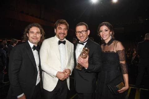 Französischer Filmpreis Cesar - Preisverleihung 43eme ceremonie des CESAR. Salle. 43th movie Cesar awards at Salle Pleyel. Inside ceremony room. 224656 2018-03-02 Salle Pleyel Paris France Boon, Dany; Bardem, Javier  Copyright: xArnal-Degunx STAR_224656_088