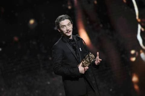 Französischer Filmpreis Cesar - Preisverleihung 43eme ceremonie des CESAR. Scene. 43th movie Cesar awards at Salle Pleyel. Stage. 224657 2018-03-02 Salle Pleyel Paris France Arlaud, Swann  Copyright: xArnal-Degunx STAR_224657_067