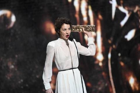 Französischer Filmpreis Cesar - Preisverleihung 43eme ceremonie des CESAR. Scene. 43th movie Cesar awards at Salle Pleyel. Stage. 224657 2018-03-02 Salle Pleyel Paris France Balibar, Jeanne  Copyright: xArnal-Degunx STAR_224657_084