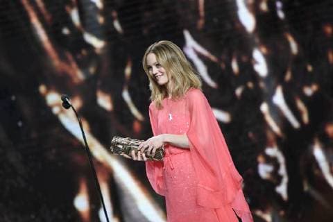 Französischer Filmpreis Cesar - Preisverleihung 43eme ceremonie des CESAR. Scene. 43th movie Cesar awards at Salle Pleyel. Stage. 224657 2018-03-02 Salle Pleyel Paris France Paradis, Vanessa  Copyright: xArnal-Degunx STAR_224657_088