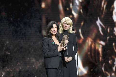 Französischer Filmpreis Cesar - Preisverleihung 43eme ceremonie des CESAR. Scene. 43th movie Cesar awards at Salle Pleyel. Stage. 224657 2018-03-02 Salle Pleyel Paris France Atika, Aure  Copyright: xArnal-Degunx STAR_224657_170