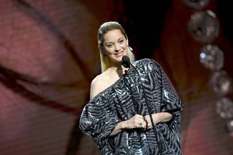 Französischer Filmpreis Cesar - Preisverleihung 43eme ceremonie des CESAR. Scene. 43th movie Cesar awards at Salle Pleyel. Stage. 224657 2018-03-02 Salle Pleyel Paris France Cotillard, Marion  Copyright: xArnal-Degunx STAR_224657_181