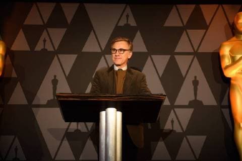 March 2, 2018 - Beverly Hills, California, U.S. - Oscar winner CHRISTOPH WALTZ at the reception for the Foreign Language Film Award category for the 90th Oscars on Friday. Beverly Hills U.S. - ZUMAz03_ 20180302_shf_z03_222 Copyright: xKatexNoellex