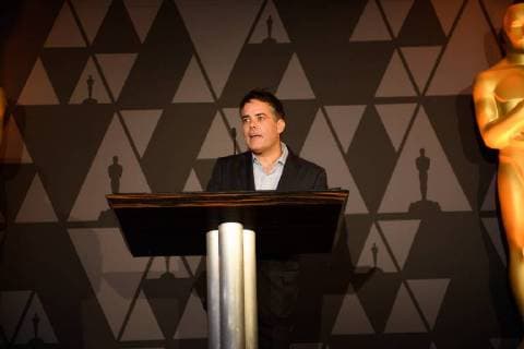 March 2, 2018 - Beverly Hills, California, U.S. - Sebastian Lelio, director of the Oscar nominated foreign film A Fantastic Woman (Chile), at the reception for the Foreign Language Film Award category for the 90th Oscars on Friday. Beverly Hills U.S. - ZUMAz03_ 20180302_shf_z03_220 Copyright: xKatexNoellex