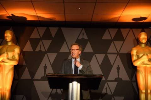 March 2, 2018 - Beverly Hills, California, U.S. - Academy Governor Mark Johnson at the reception for the Foreign Language Film Award category for the 90th Oscars on Friday. Beverly Hills U.S. - ZUMAz03_ 20180302_shf_z03_211 Copyright: xKatexNoellex