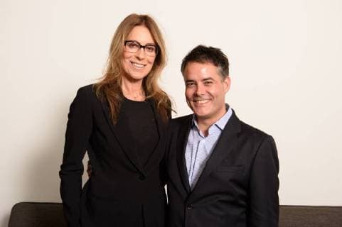March 2, 2018 - Beverly Hills, California, U.S. - Presenter Kathryn Bigelow with Sebastian Lelio, director of the Oscar nominated foreign film A Fantastic Woman (Chile), at the reception for the Foreign Language Film Award category for the 90th Oscars on Friday. Beverly Hills U.S. - ZUMAz03_ 20180302_shf_z03_193 Copyright: xPhilxMcCartenx