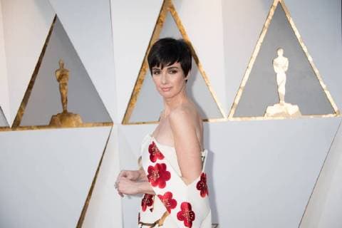 Paz Vega arrives on the red carpet of The 90th OscarsÂ® at the DolbyÂ® Theatre in Hollywood, CA on Sunday, March 4, 2018.  Copyright: xMichaelxBakerx 33546_002PLX