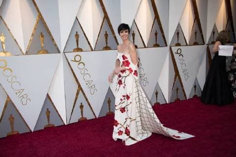 Paz Vega arrives on the red carpet of The 90th OscarsÂ® at the DolbyÂ® Theatre in Hollywood, CA on Sunday, March 4, 2018.  Copyright: xMichaelxBakerx 33546_001PLX