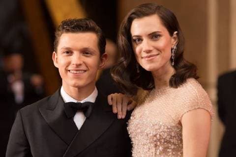 Tom Holland and Allison Williams arrive on the red carpet of The 90th OscarsÂ® at the DolbyÂ® Theatre in Hollywood, CA on Sunday, March 4, 2018.  Copyright: xPaulxHebertx 33546_010PLX