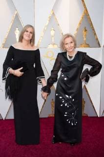 Eva Marie Saint and guest arrive on the red carpet of The 90th OscarsÂ® at the DolbyÂ® Theatre in Hollywood, CA on Sunday, March 4, 2018.  Copyright: xMichaelxBakerx 33546_017PLX