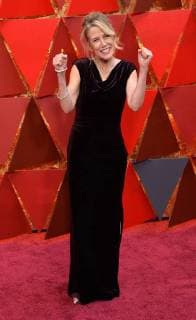 Producer Lisa Bruce arrives on the red carpet for the 90th annual Academy Awards at the Dolby Theatre in the Hollywood section of Los Angeles on March 4, 2018.  LAP20180304859 JIMxRUYMEN