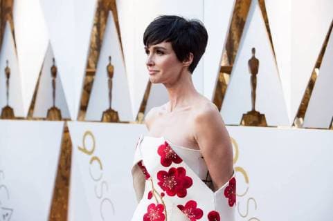 Paz Vega arrives on the red carpet of The 90th OscarsÂ® at the DolbyÂ® Theatre in Hollywood, CA on Sunday, March 4, 2018.  Copyright: xPhilxMcCartenx 33546_069PLX