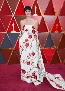 Paz Vega arrives on the red carpet of The 90th OscarsÂ® at the DolbyÂ® Theatre in Hollywood, CA on Sunday, March 4, 2018.  Copyright: xPaulxHebertx 33546_088PLX
